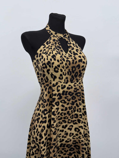 Letnia sukienka leopard